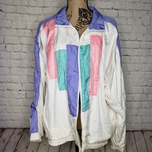 1980s windbreaker